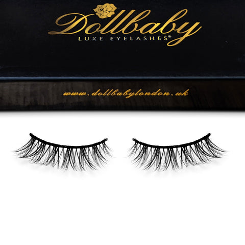 'Effortless' Pre-Cut Strip Eyelashes (Non-Magnetic) Dollbaby London Dollbaby London Eyelashes