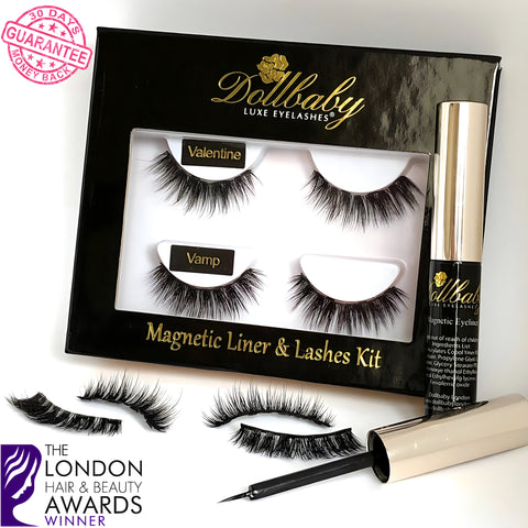 magnetic eyeliner and lashes kit