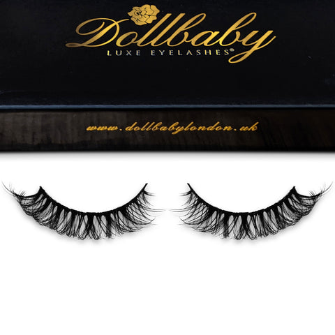 'Russian Angel' Deep Curl Strip Lash Extension Lashes Dollbaby London Dollbaby London Eyelashes