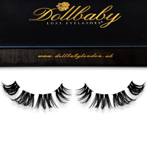 'Starlet' Pre-Cut Dramatic Wispies Lashes Dollbaby London Dollbaby London Eyelashes