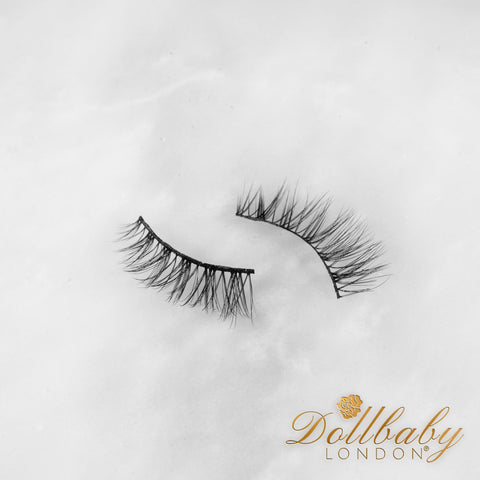 'Effortless' Pre-Cut Strip Eyelashes (Non-Magnetic) Dollbaby London Dollbaby London Eyelashes