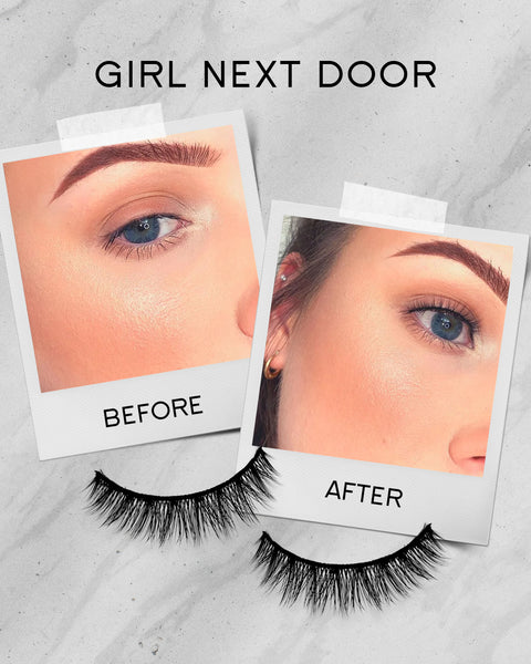 'Girl Next Door' Faux Mink Everyday Natural Eyelashes Dollbaby London Dollbaby London Eyelashes