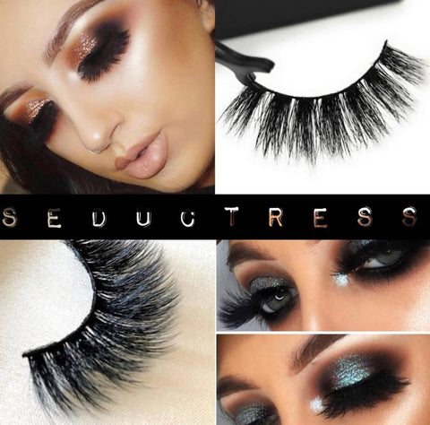 'Seductress' Platinum Stacked Russian Volume 3D Eyelashes Dollbaby London Dollbaby London Eyelashes